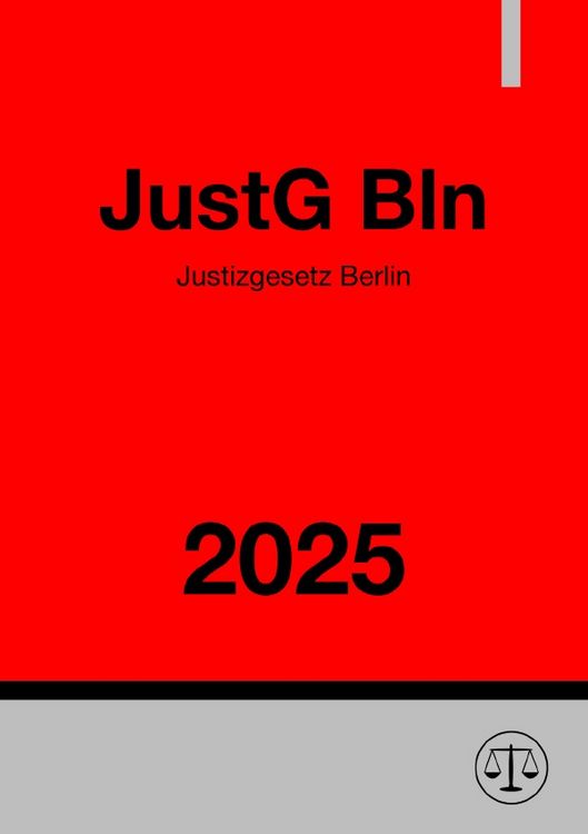 Produktbild: Justizgesetz Berlin - JustG Bln 2025