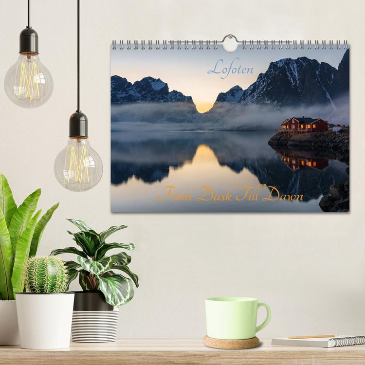 Produktbild: Lofoten - From Dusk Till Dawn (Wandkalender 2026 DIN A4 quer), CALVENDO Monatskalender