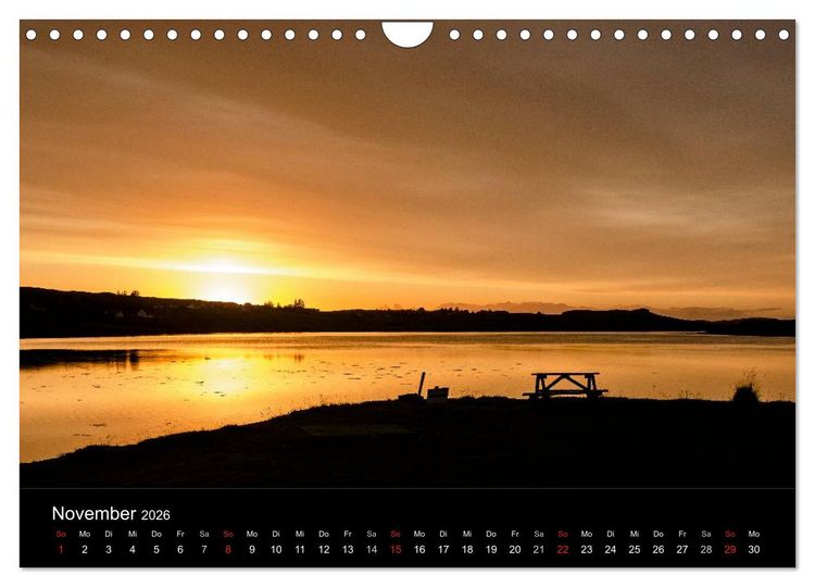 Produktbild: Isle of Skye - Schottlands Inseln (Wandkalender 2026 DIN A4 quer), CALVENDO Monatskalender