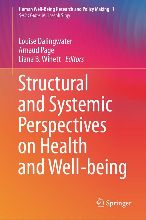 Produktbild: Structural and Systemic Perspectives on Health and Well-being