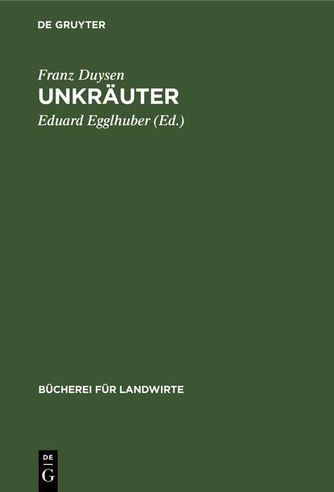 Produktbild: Unkr&auml;uter