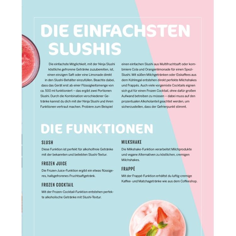 Produktbild: Die 150 besten Rezepte f&uuml;r die Ninja Slushi