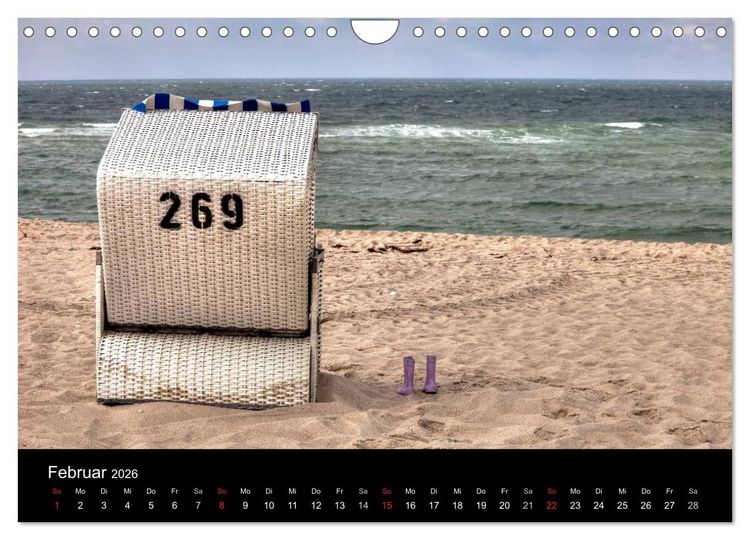 Produktbild: Sylt (Wandkalender 2026 DIN A4 quer), CALVENDO Monatskalender