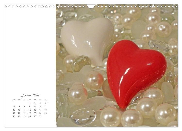Produktbild: Ein Kalender voll Liebe (Wandkalender 2026 DIN A3 quer), CALVENDO Monatskalender