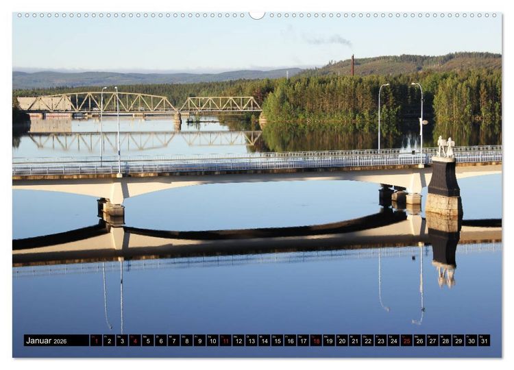 Produktbild: Sommer in Schwedens Lappland (Wandkalender 2026 DIN A2 quer), CALVENDO Monatskalender