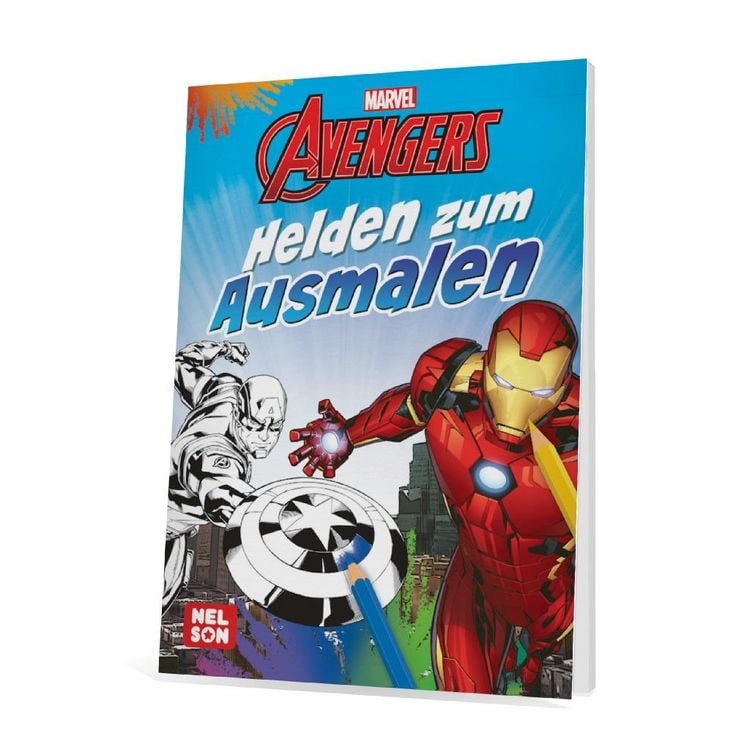 Produktbild: Marvel Avengers: Helden zum Ausmalen