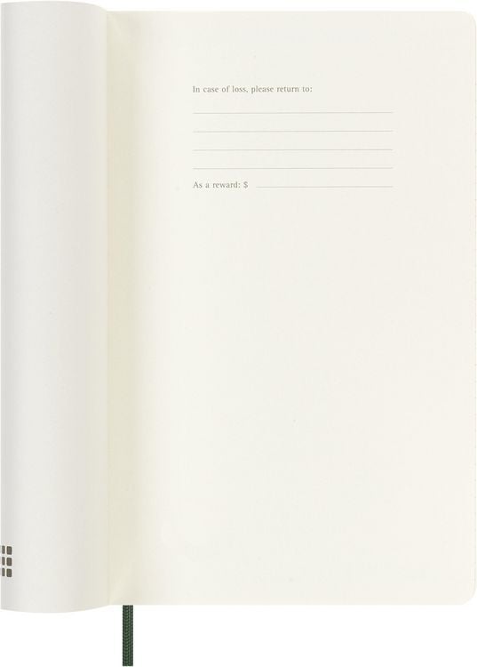 Produktbild: Moleskine 18 Monate Wochen Notizk. 26/27 A5 1W=1S Kt Myrte