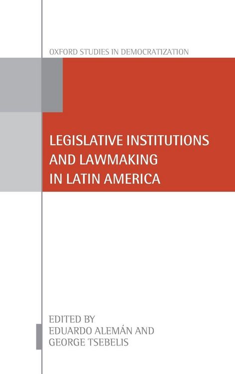Produktbild: Legislative Institutions and Lawmaking in Latin America