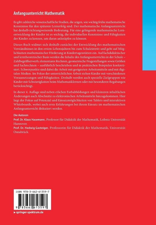Produktbild: Anfangsunterricht Mathematik