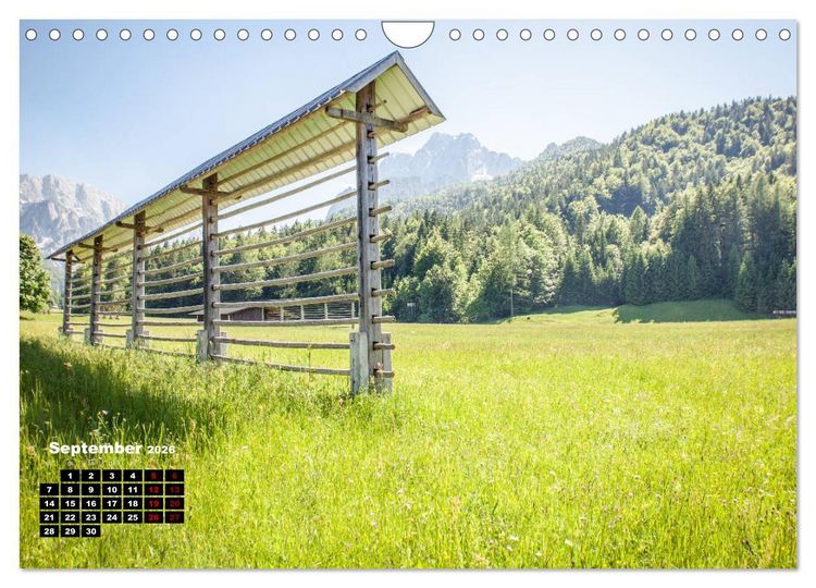 Produktbild: Gr&uuml;nes Slowenien (Wandkalender 2026 DIN A4 quer), CALVENDO Monatskalender