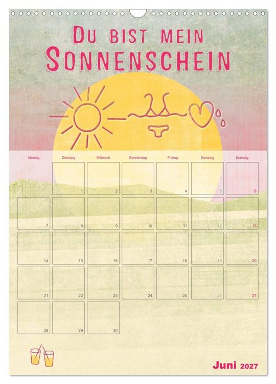 Produktbild: Liebe macht gl&uuml;cklich (Wandkalender 2027 DIN A3 hoch), CALVENDO Monatskalender