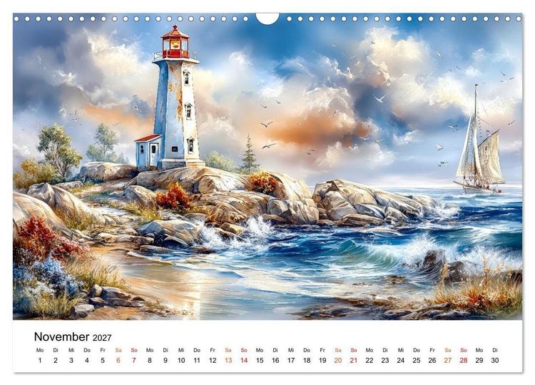 Produktbild: Kanada - Weite, Wasser, Wunder (Wandkalender 2027 DIN A3 quer), CALVENDO Monatskalender