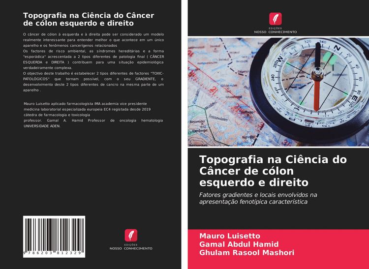 Produktbild: Topografia na Ci&ecirc;ncia do C&acirc;ncer de c&oacute;lon esquerdo e direito