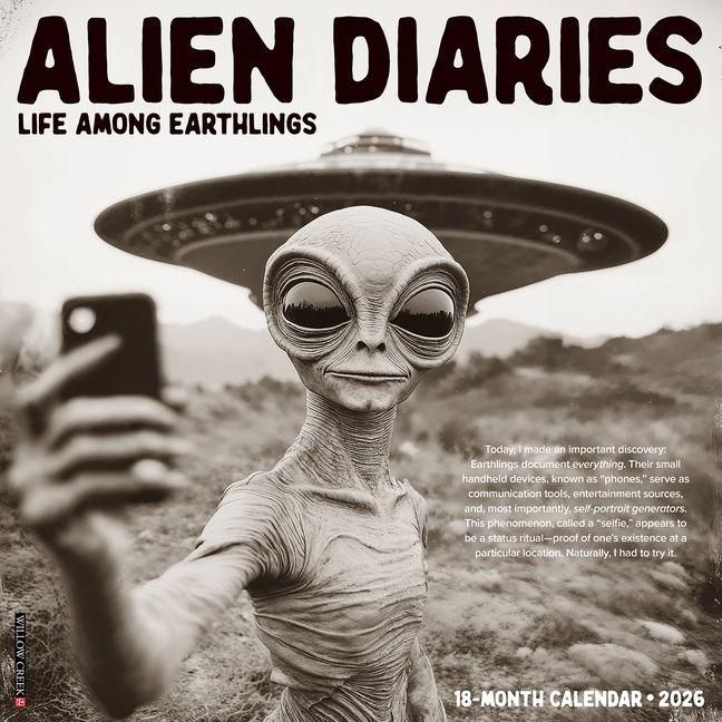 Produktbild: Alien Diaries 2026 Wall Calendar