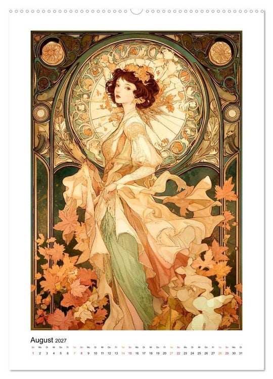 Produktbild: Jugendstil - Die Kunst der Belle &Eacute;poque (Wandkalender 2027 DIN A2 hoch), CALVENDO Monatskalender