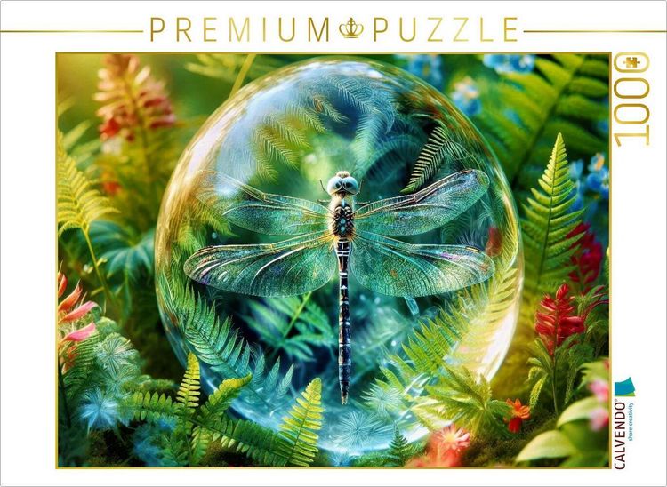 Produktbild: CALVENDO Puzzle Ein Hauch Sommer, f&uuml;r die Ewigkeit bewahrt. | 1000 Teile Lege-Gr&ouml;&szlig;e 64x48cm Foto-Puzzle f&uuml;r gl&uuml;ckliche Stunden