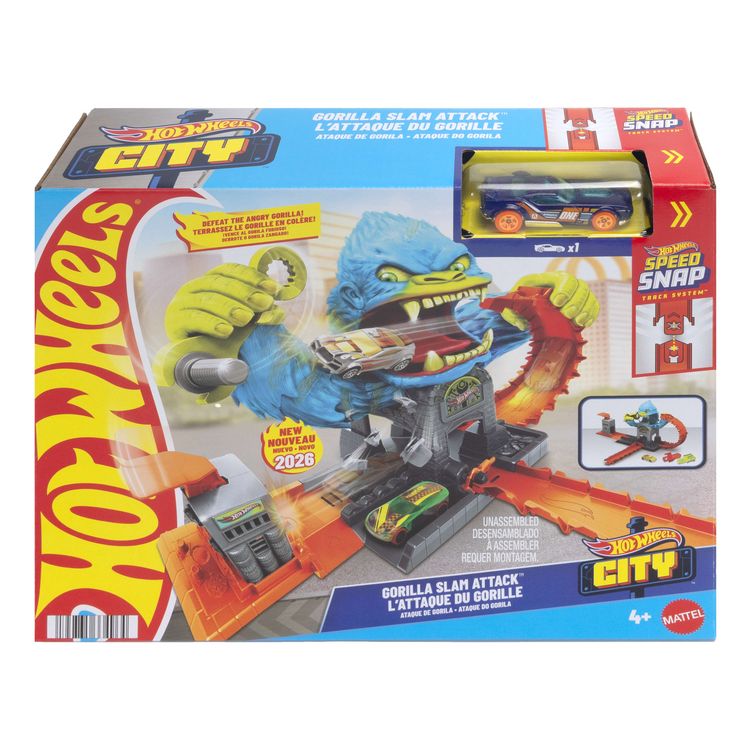 Produktbild: Hot Wheels City Gigantischer Gorilla Angriff
