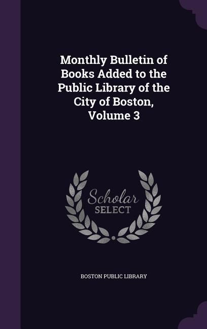 Produktbild: Monthly Bulletin Of Bks Added