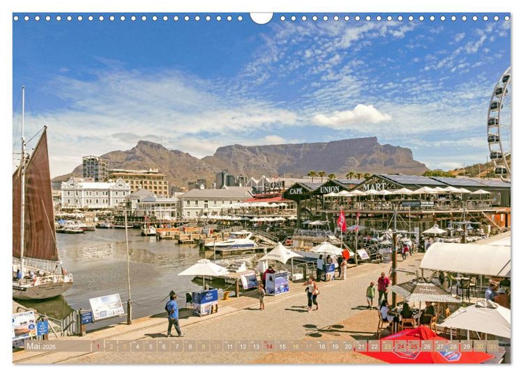 Produktbild: Kapstadt: Leben unterm Tafelberg (Wandkalender 2026 DIN A3 quer), CALVENDO Monatskalender