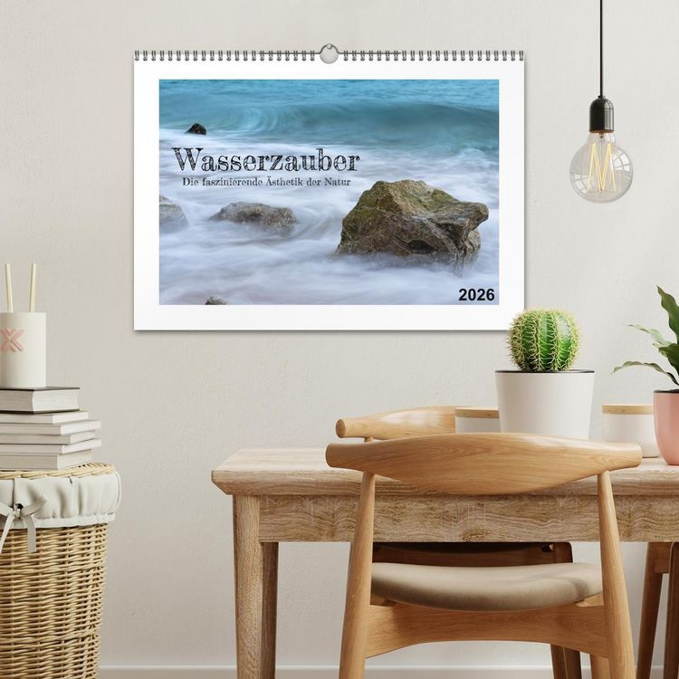 Produktbild: Wasserzauber (Wandkalender 2026 DIN A3 quer), CALVENDO Monatskalender