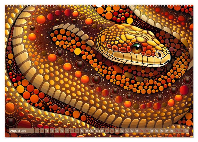 Produktbild: Aborigines - Farben des Outback (hochwertiger Premium Wandkalender 2026 DIN A2 quer), Kunstdruck in Hochglanz