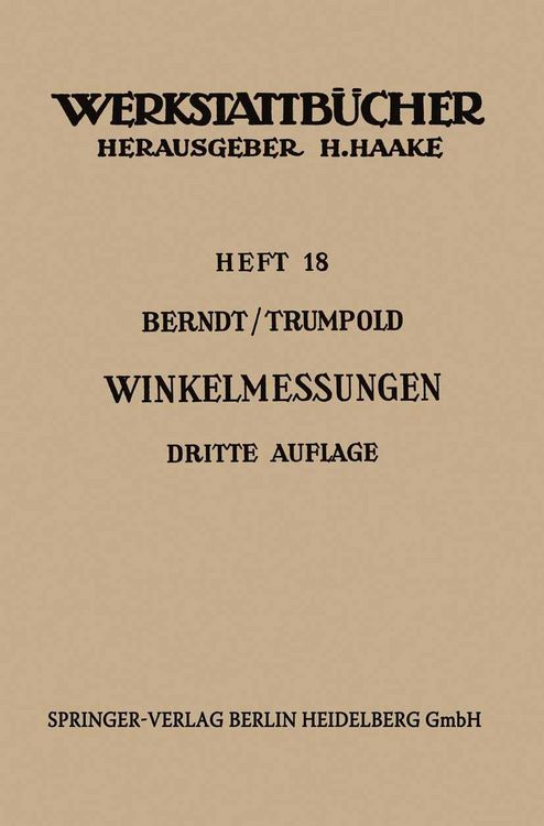 Produktbild: Technische Winkelmessungen