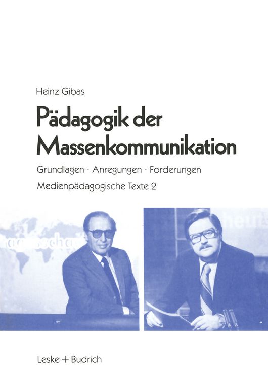 Produktbild: P&auml;dagogik der Massenkommunikation