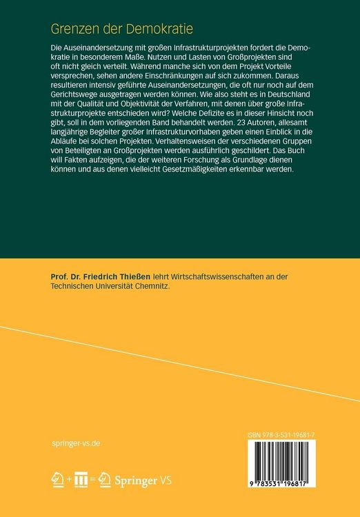 Produktbild: Grenzen der Demokratie