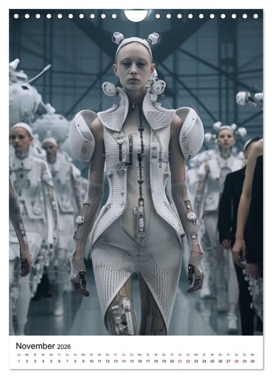 Produktbild: Future Couture (Wandkalender 2026 DIN A4 hoch), CALVENDO Monatskalender