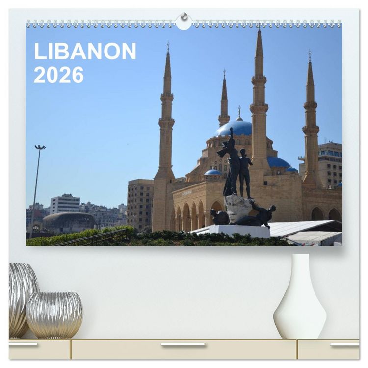 Produktbild: LIBANON 2026 (hochwertiger Premium Wandkalender 2026 DIN A2 quer), Kunstdruck in Hochglanz