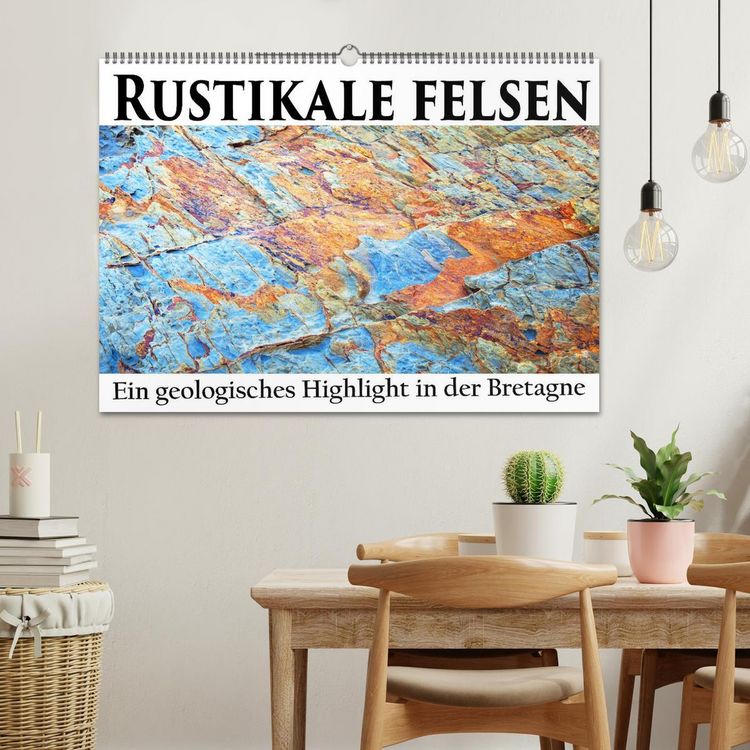 Produktbild: Rustikale Felsen (Wandkalender 2026 DIN A2 quer), CALVENDO Monatskalender