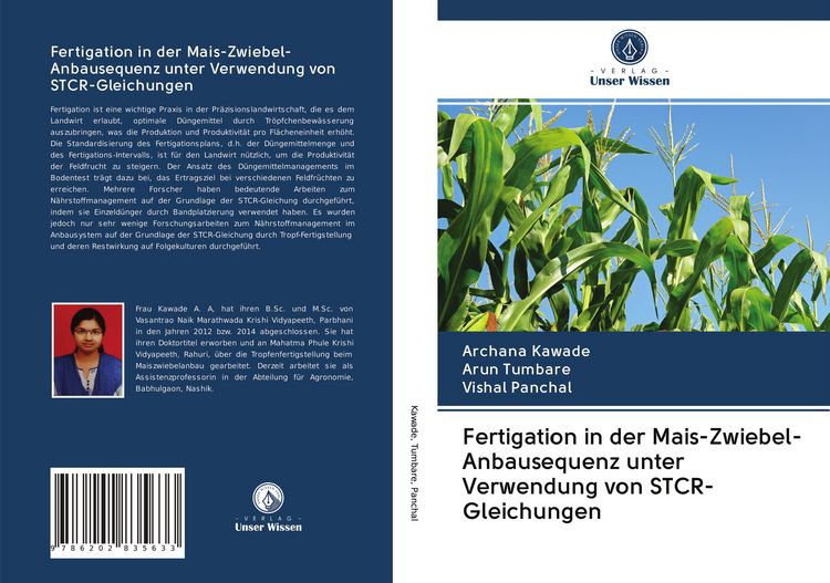 Produktbild: Fertigation in der Mais-Zwiebel-Anbausequenz unter Verwendung von STCR-Gleichungen