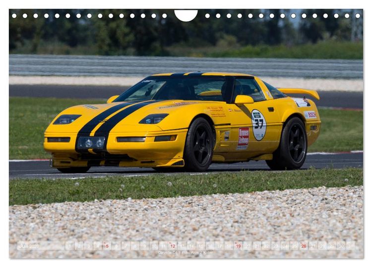 Produktbild: Corvette Racing 2026 (Wandkalender 2026 DIN A4 quer), CALVENDO Monatskalender