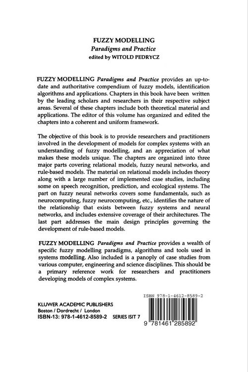 Produktbild: Fuzzy Modelling