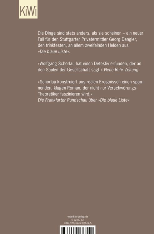 Produktbild: Das dunkle Schweigen / Georg Dengler Band 2