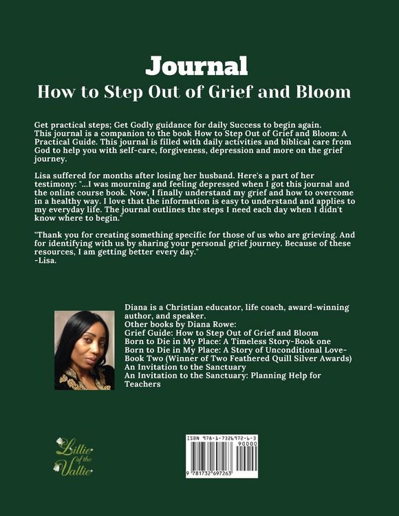 Produktbild: How to Step Out of Grief and Bloom-Journal