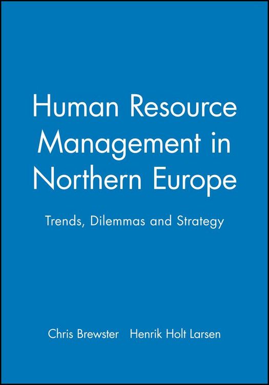 Produktbild: Human Resource Management in Northern Europe