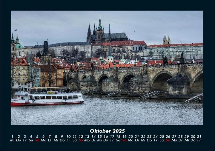 Produktbild: Prag 2025 Fotokalender DIN A4