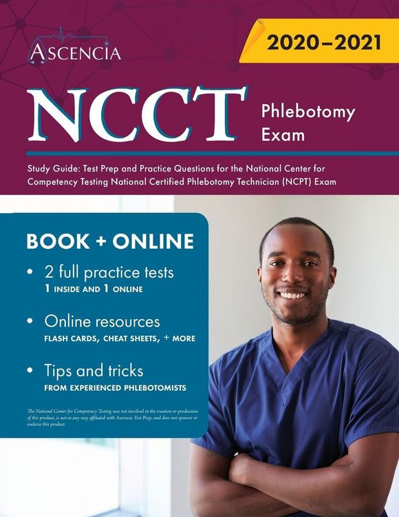 Produktbild: NCCT Phlebotomy Exam Study Guide