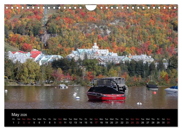 Produktbild: Indian Summer Mont Tremblant Quebec (Wall Calendar 2026 DIN A4 landscape), CALVENDO 12 Month Wall Calendar