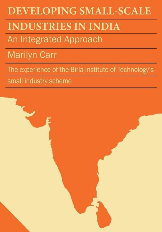 Produktbild: Developing Small-scale Industries in India
