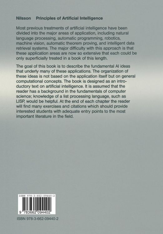 Produktbild: Principles of Artificial Intelligence