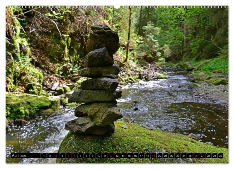 Produktbild: Romantischer Schwarzwald (hochwertiger Premium Wandkalender 2026 DIN A2 quer), Kunstdruck in Hochglanz
