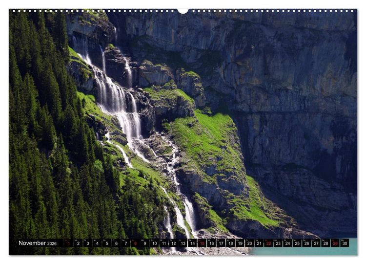 Produktbild: Berge im Berner Oberland (Wandkalender 2026 DIN A2 quer), CALVENDO Monatskalender