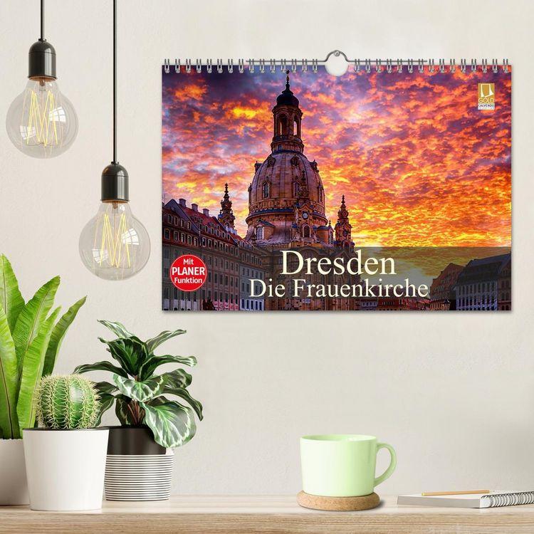 Produktbild: Dresden - Die Frauenkirche (Wandkalender 2026 DIN A4 quer), CALVENDO Monatskalender