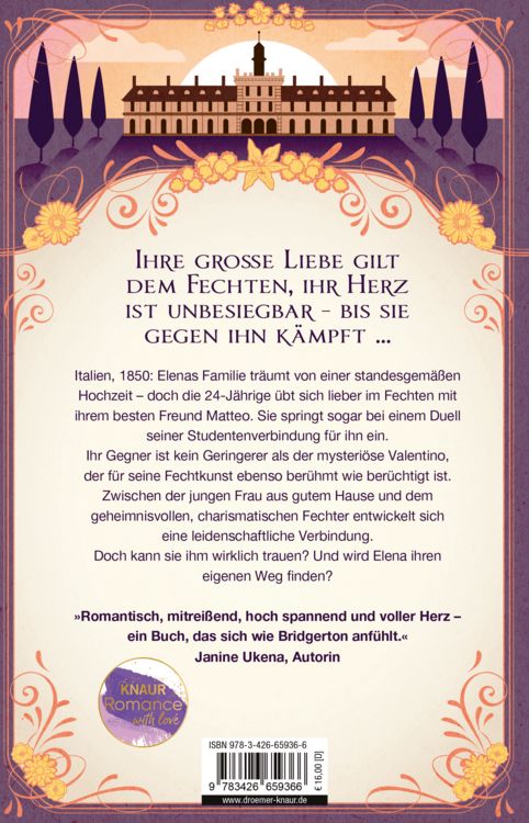 Produktbild: Die Duellantin. Kein Herz ist unbesiegbar