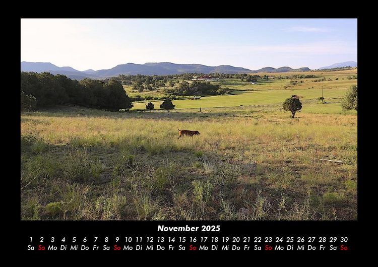 Produktbild: Landschaftskalender 2025 Fotokalender DIN A3
