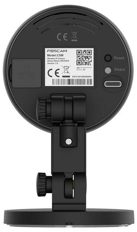 Produktbild: Foscam C5M (black) WLAN IP &Uuml;berwachungskamera 3072 x 1728 Pixel