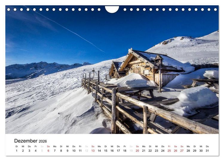 Produktbild: Almen im Ultental (Wandkalender 2026 DIN A4 quer), CALVENDO Monatskalender