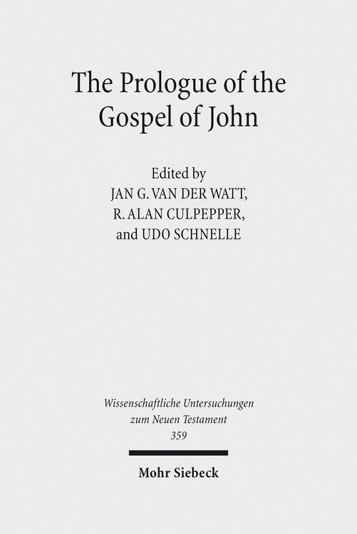 Produktbild: The Prologue of the Gospel of John
